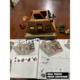 Ideas A Frame Cabin Forest House 2082PCS Building Blocks MOC Assembly Bricks A Frame Cabin Building Blocks