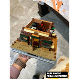 Ideas A Frame Cabin Forest House 2082PCS Building Blocks MOC Assembly Bricks A Frame Cabin Building Blocks