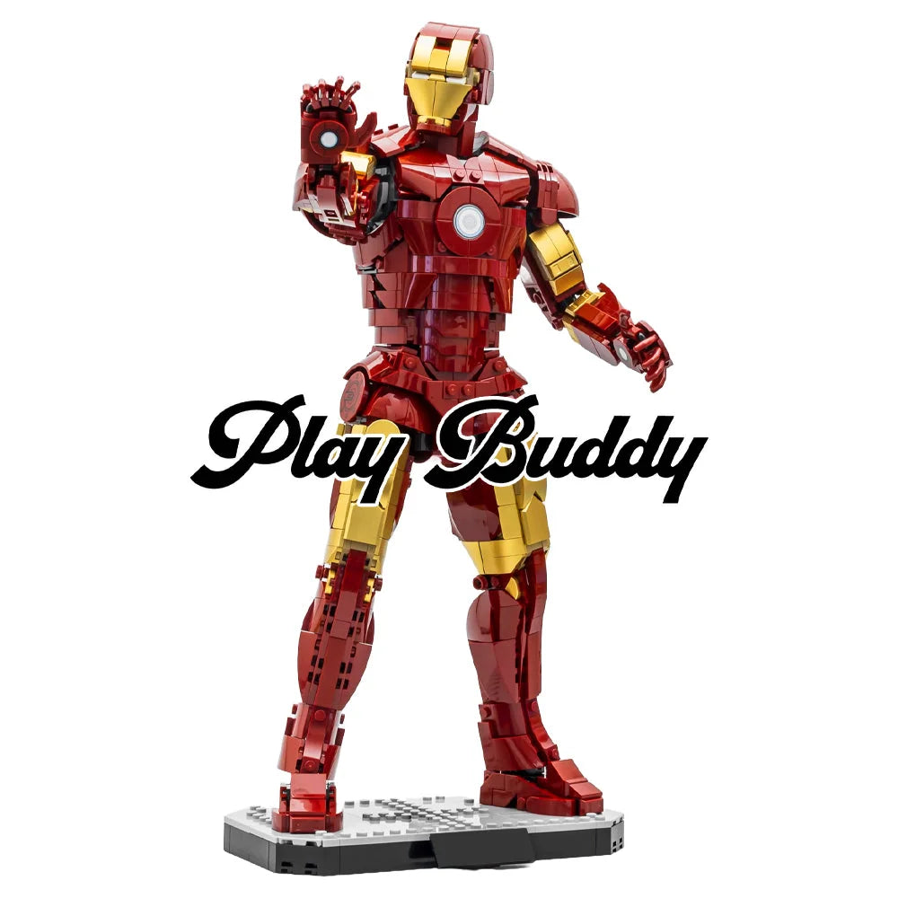 Iron Man Mark 3 (76344) 1297PCS Building Blocks Assembly Bricks Iron Man Building Blocks