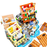Italian Riviera Village (21359) 3251PCS Building Blocks w/ Figures Italian Riviera Building Blocks