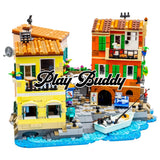 Italian Riviera Village (21359) 3251PCS Building Blocks w/ Figures Italian Riviera Building Blocks