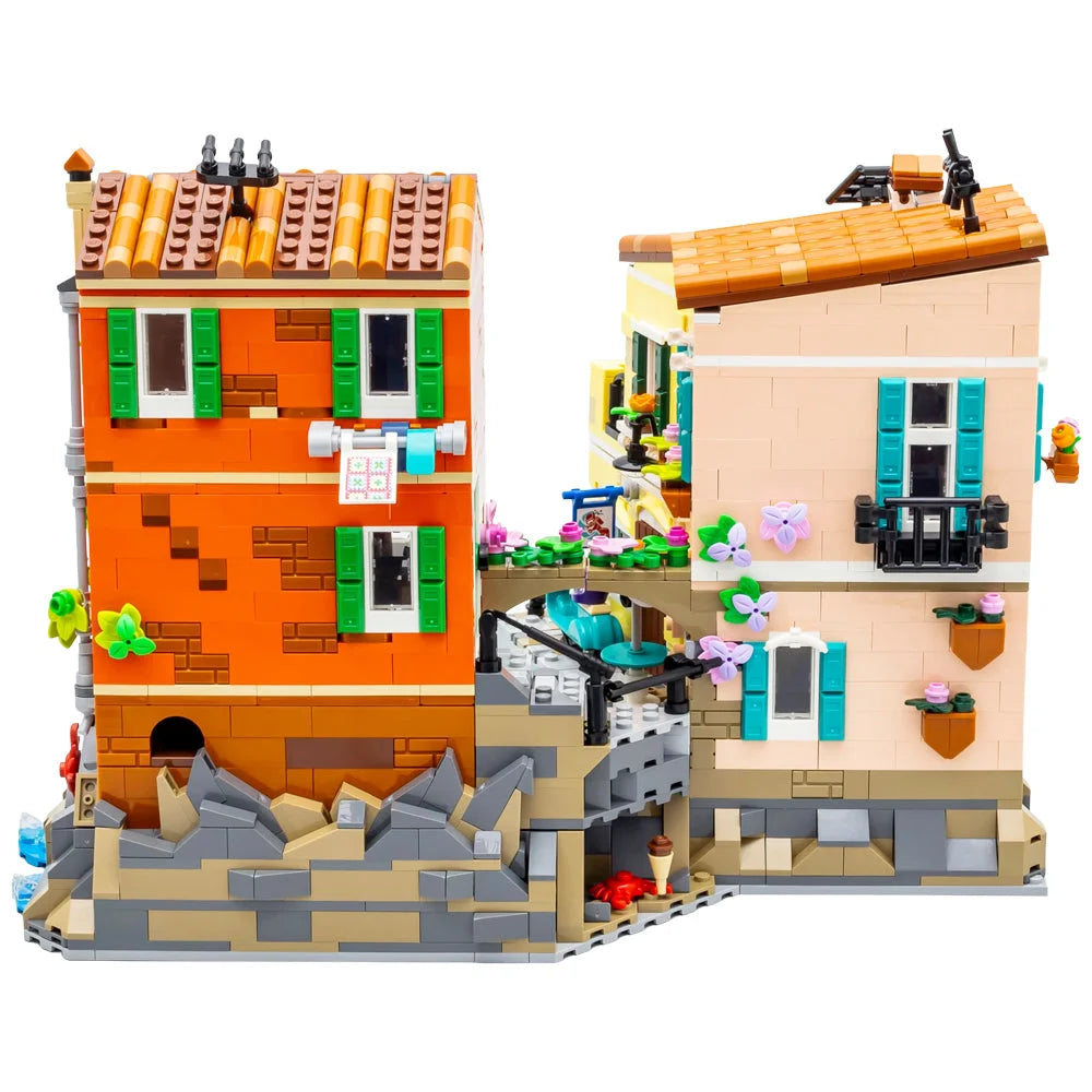 Italian Riviera Village (21359) 3251PCS Building Blocks w/ Figures Italian Riviera Building Blocks