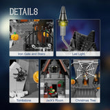 Jack Skellington’s House Building Blocks Nightmare Night Before Christmas Gift Jack Skellington’s House Building Blocks