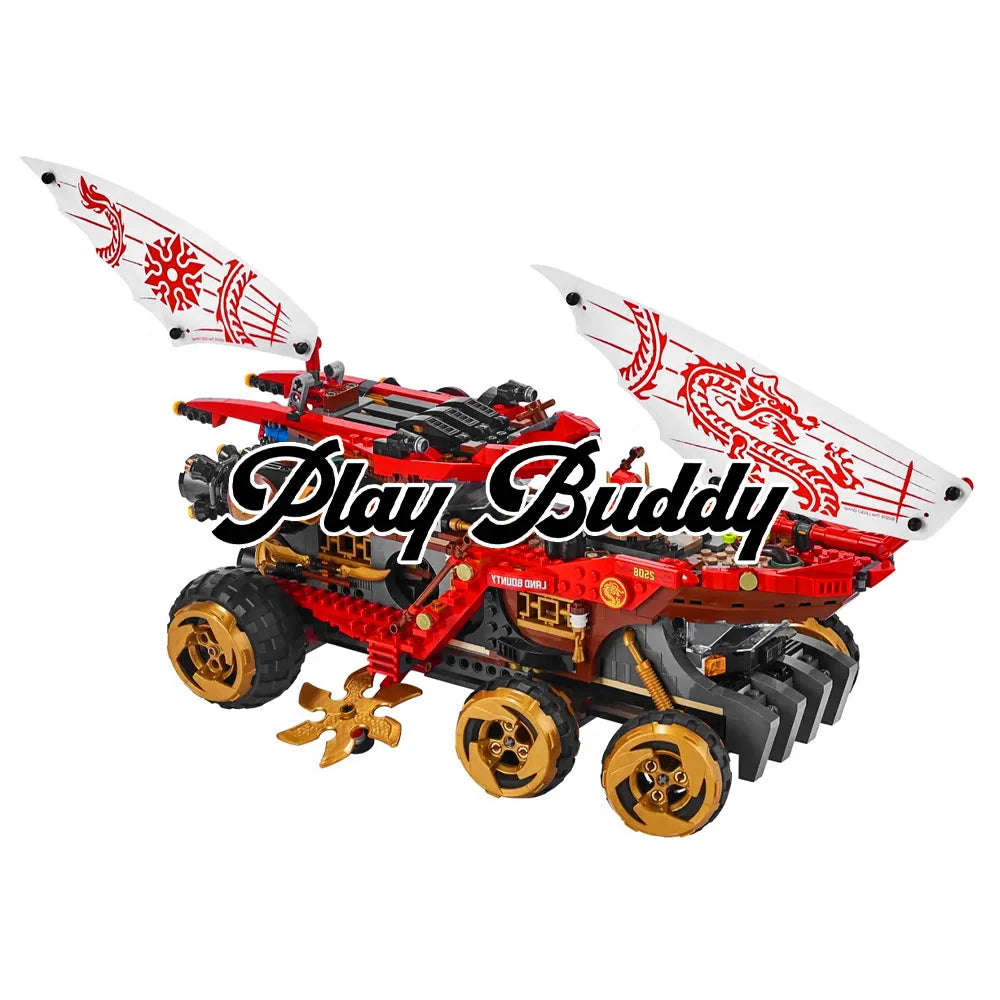 Land Bounty (70677) 1178PCS Building Blocks w/ 9 Mini Figures Land Bounty Building Blocks