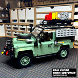 Classic Land Rover Defender (10317) Building Blocks Set Super Off-Road Racing Classic Land Rover Defender Building
