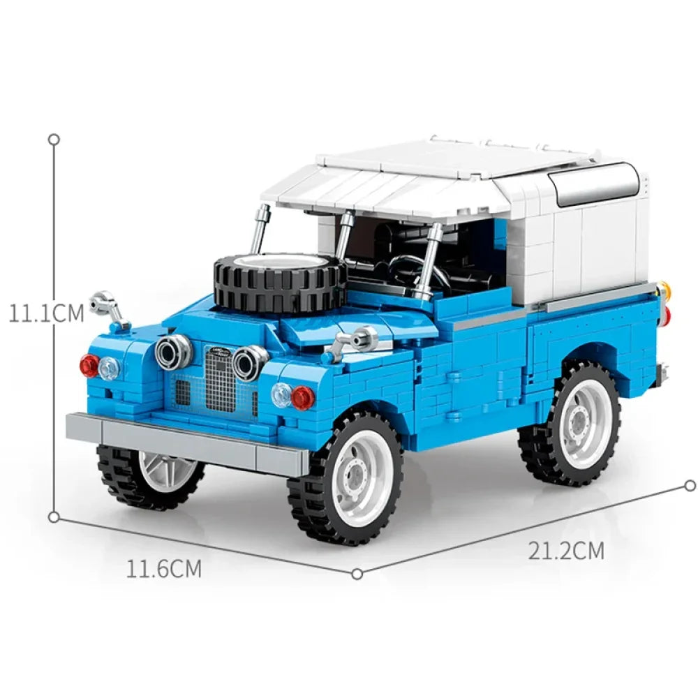 Land Rover Defender S2 721PCS Building Block Set Off-Road Classic Car Bricks Land Rover Defender S2 Building Blocks