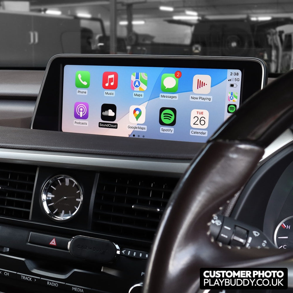 Wireless Apple CarPlay & Android Auto for Lexus ES/UX/NX/IS/RX/GX/RC 2018-2021