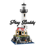 Lighthouse Motorised (21335) 2065PCS Building Blocks w/ Figures Lighthouse Building Blocks