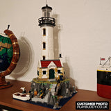 Lighthouse Motorised (21335) 2065PCS Building Blocks w/ Figures Lighthouse Building Blocks