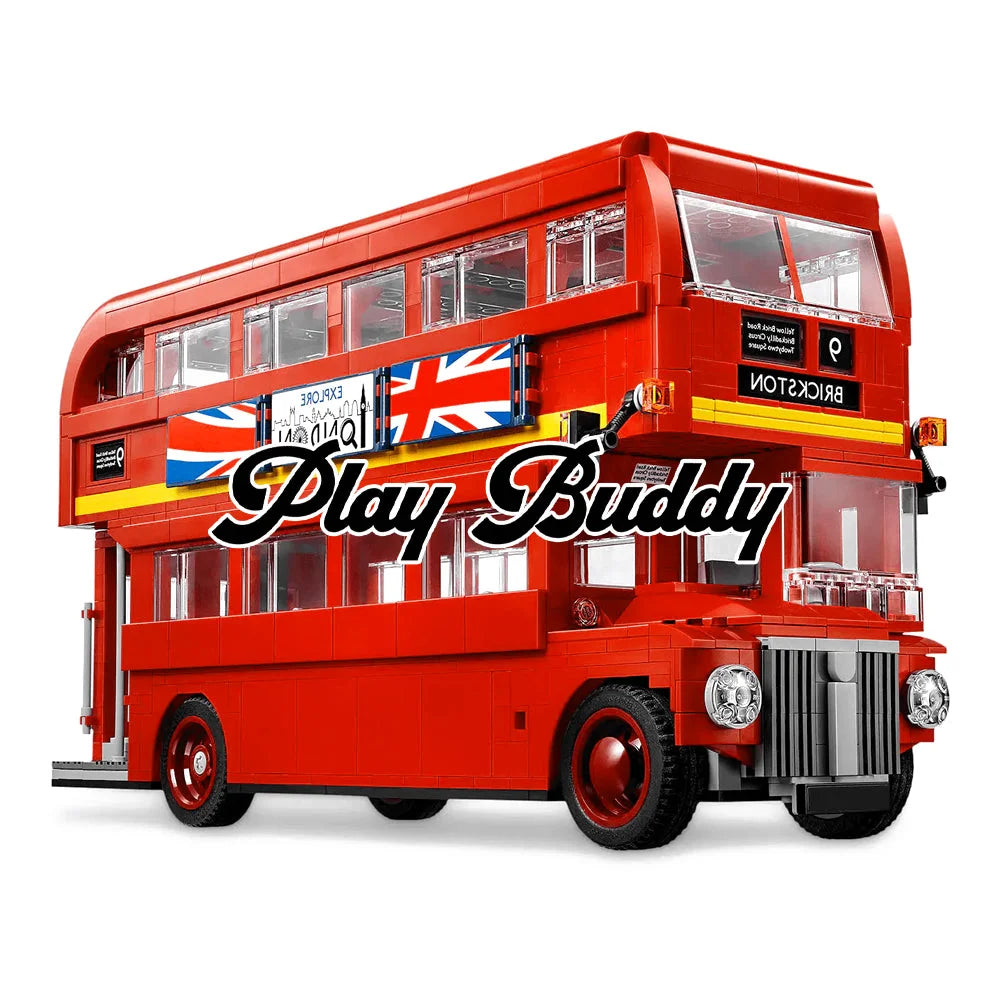 London Bus (10258) 1686PCS Building Blocks Assembly Bricks London Bus Building Blocks