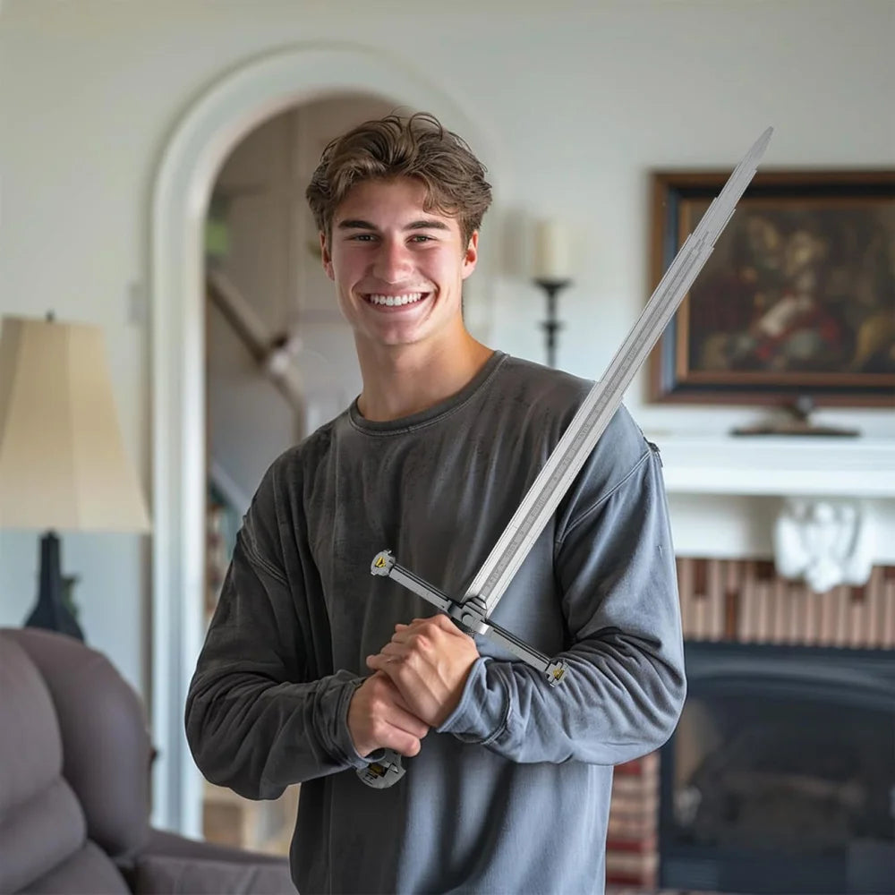 LOTR Lord Of The Rings Sword Building Blocks Set 115cm Weapon Model Kit Gift Building Blocks