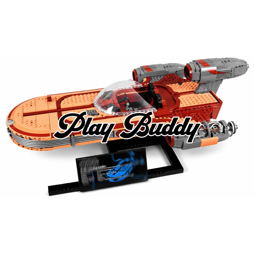Luke Skywalker’s Landspeeder (75341) 1890PCS Building Blocks w/ Figures - Luke Skywalker’s Landspeeder - Building Blocks