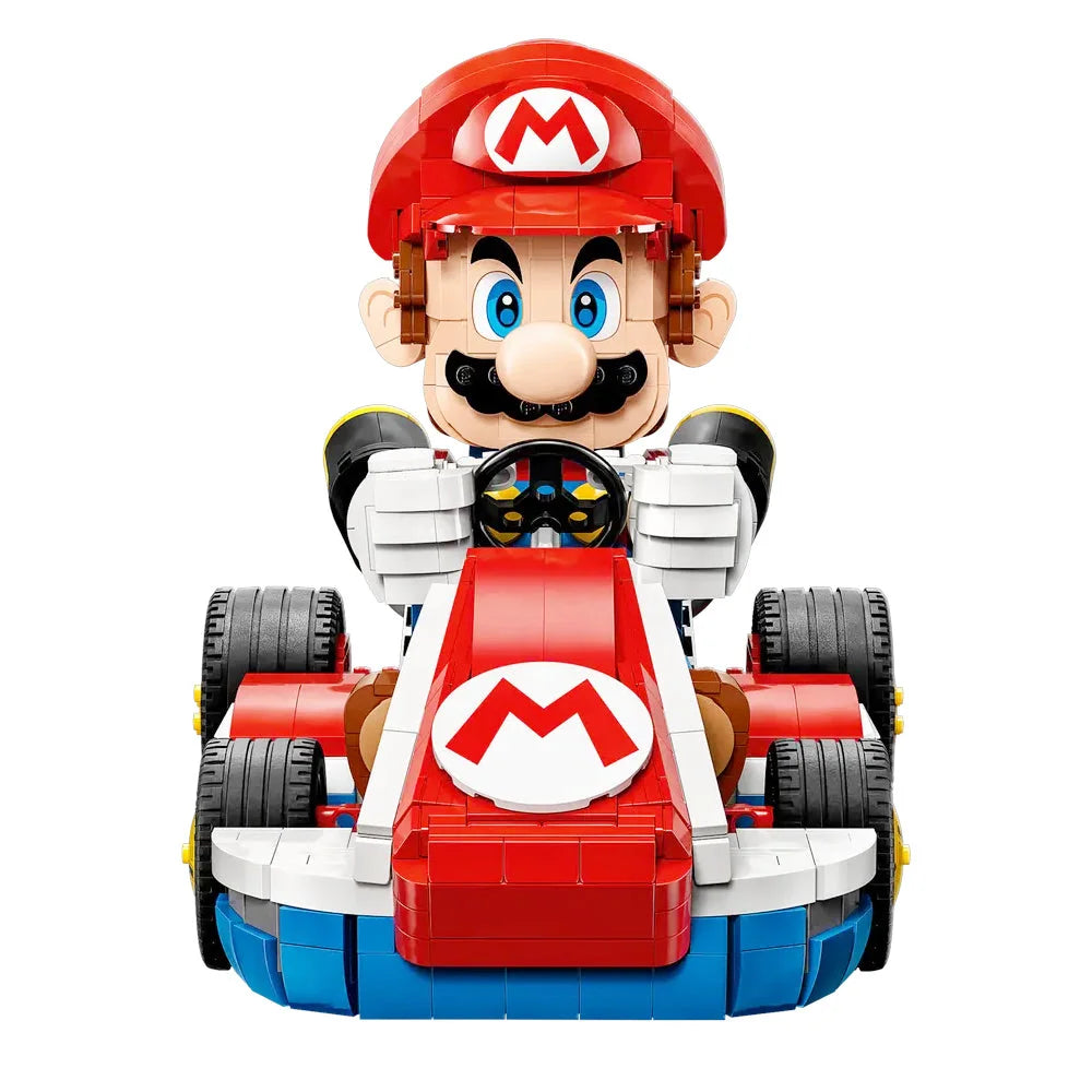 Mario Kart – Mario & Standard Kart Building Blocks 1972PCS (72037) ABS Kit Mario & Standard Kart / 1972 Pieces Building