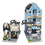 Market Street (10190) 1250PCS Modular Building Blocks w/ 3 Figures - Market Street - Building Blocks