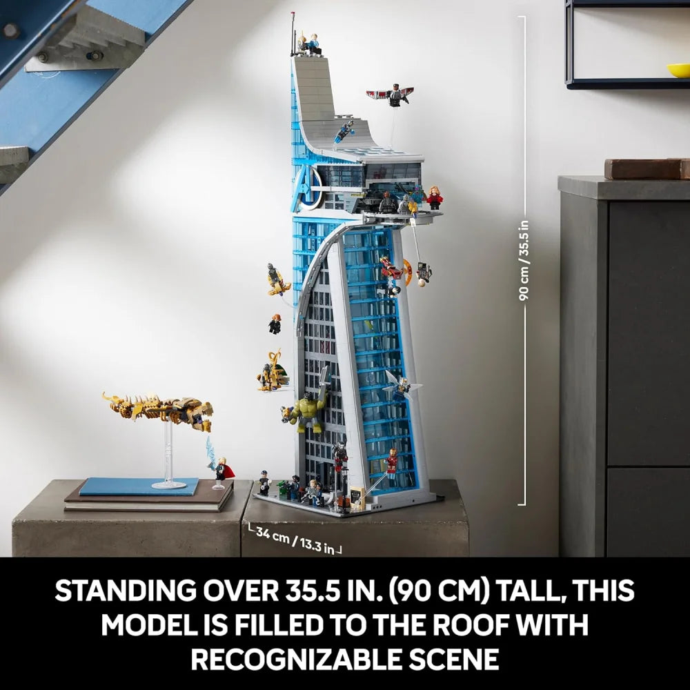 Marvel Avengers Tower (76269) 5201PCS Building Blocks w/ 31 Figures - Avengers Tower - Building Blocks