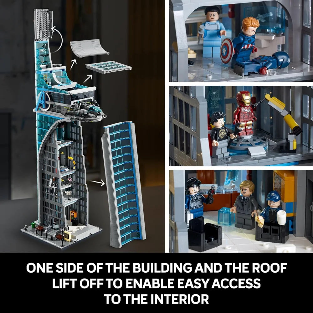 Marvel Avengers Tower (76269) 5201PCS Building Blocks w/ 31 Figures - Avengers Tower - Building Blocks