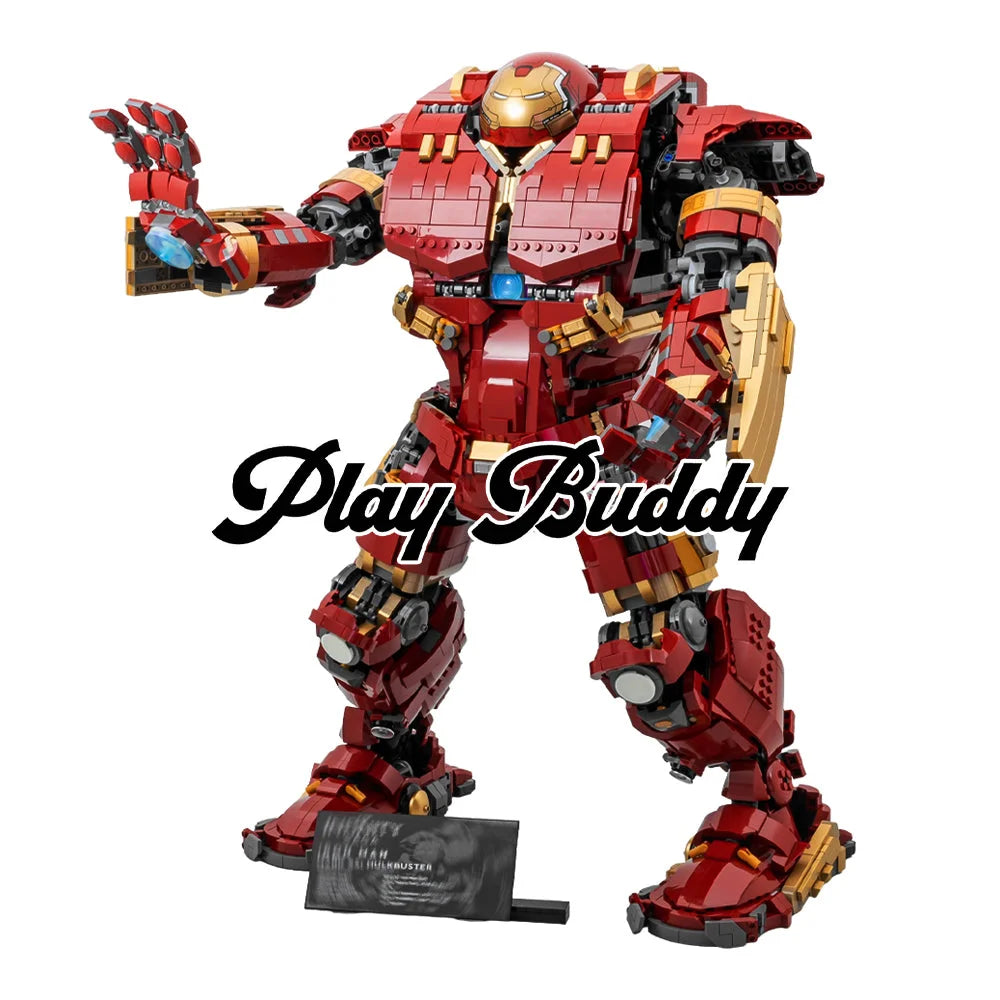 Marvel: Hulkbuster (76210) 4049PCS Building Blocks Assembly Bricks w/ 1 Figure - Hulkbuster - Building Blocks