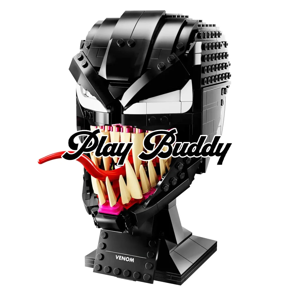 Marvel Spider-Man Venom Mask Set (76187) 565PCS Building Bricks Venom Mask / 565 Pieces Building Blocks