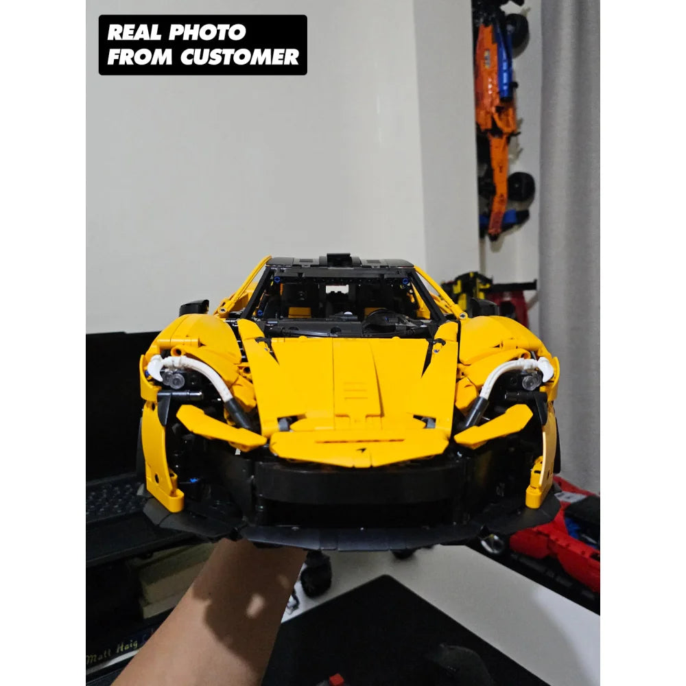 McLaren P1 Building Blocks MOC 3893PCS 1:8 Scale Model Gift Technical McLaren P1 / 3893 Pieces Building Blocks