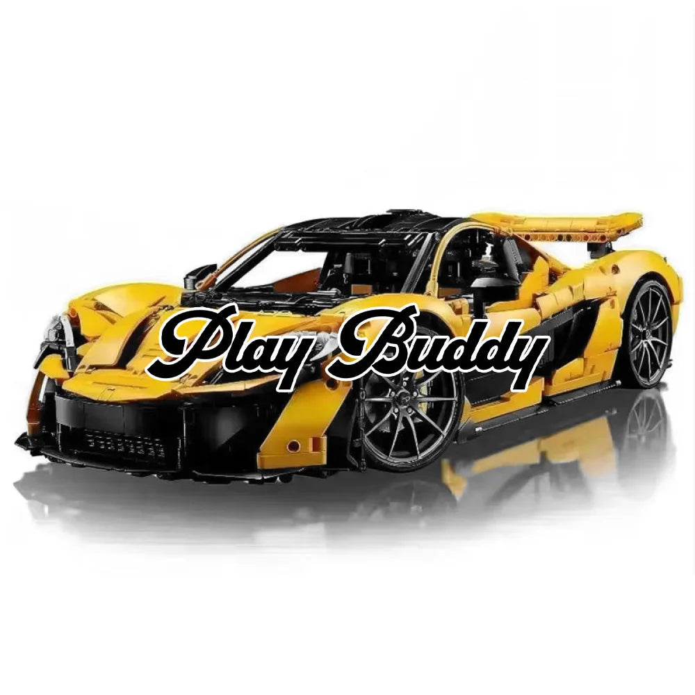 McLaren P1 Building Blocks MOC 3893PCS 1:8 Scale Model Gift Technical McLaren P1 / 3893 Pieces Building Blocks