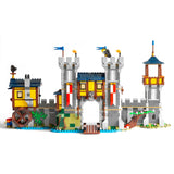 Medieval Castle (31120) 1426PCS Building Blocks MOC Bricks w/ 3 Figures Medieval Castle Building Blocks
