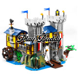 Medieval Castle (31120) 1426PCS Building Blocks MOC Bricks w/ 3 Figures Medieval Castle Building Blocks
