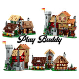 Medieval Town Square Village (10332) 3304PCS Building Blocks w/ 8 Figurines Medieval Town Square / 3304 Pieces Building
