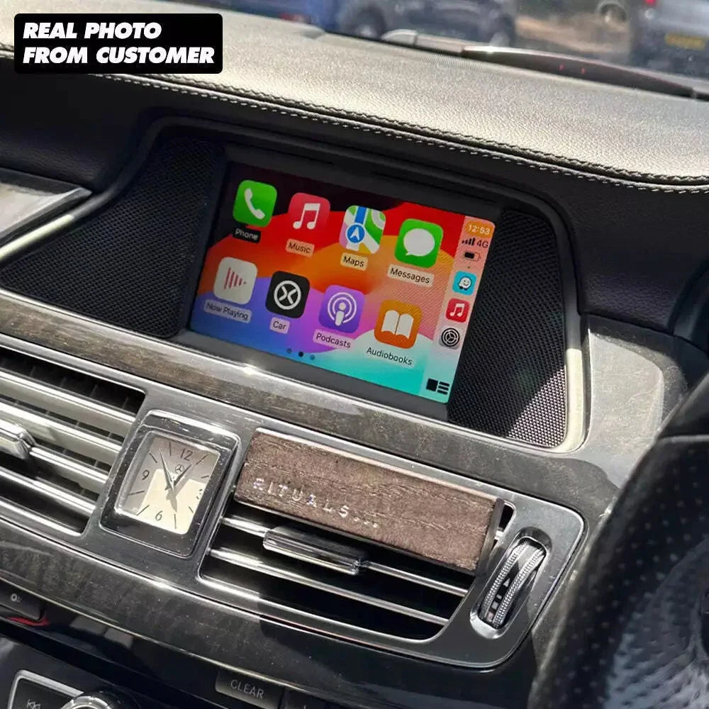 Mercedes 2011-2015 NTG4.5 Plug&Play Retrofit Wireless CarPlay & Android Auto NTG4.5 with Becker Slot Apple CarPlay &
