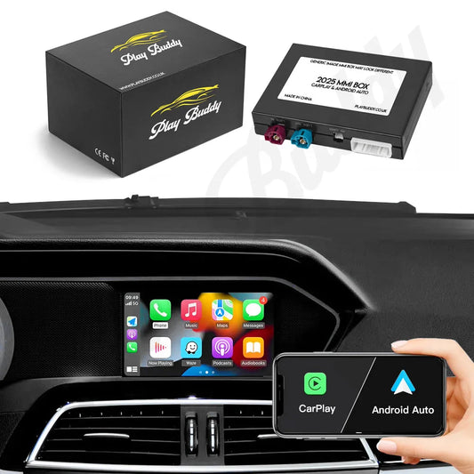 Mercedes NTG 4.5/4.7 Wireless Apple CarPlay & Android Auto Integration Retrofit NTG 4.5 4.7 Apple CarPlay & Android Auto