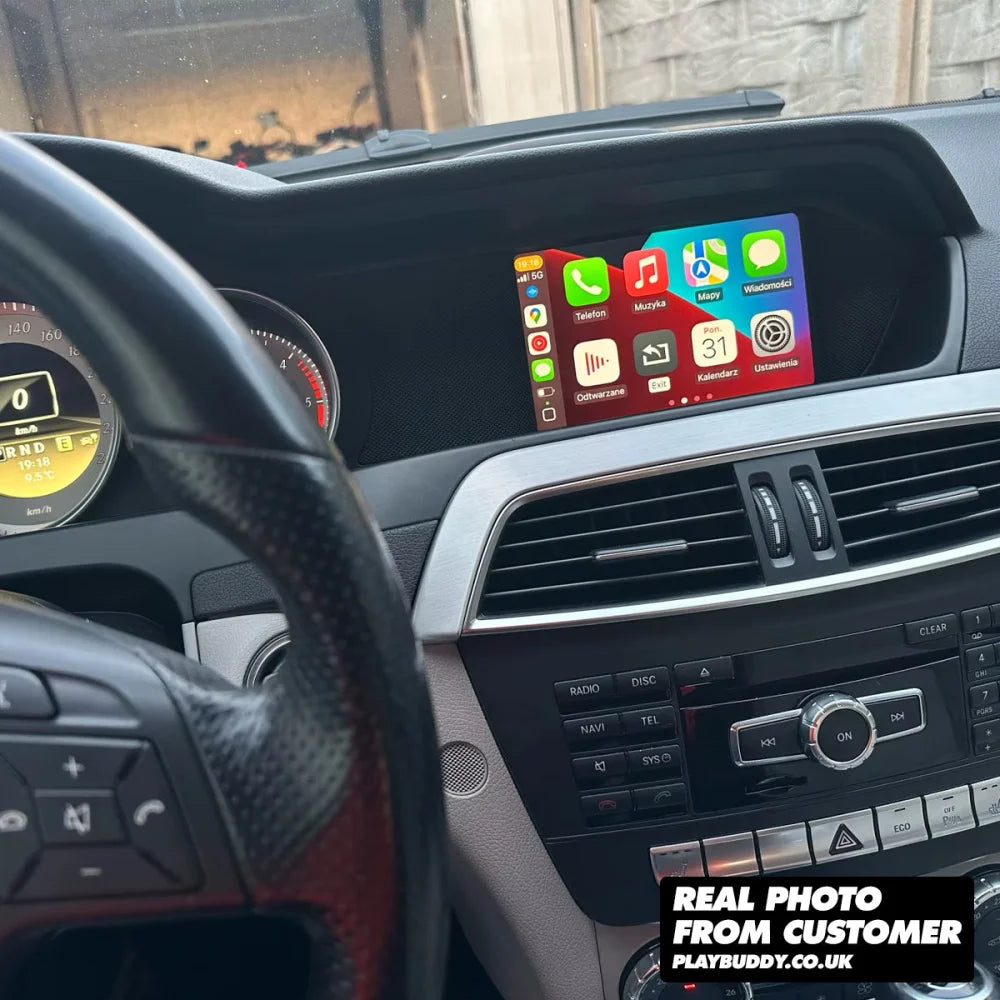 Mercedes NTG 4.5/4.7 Wireless Apple CarPlay & Android Auto Integration Retrofit NTG 4.5 4.7 Apple CarPlay & Android Auto