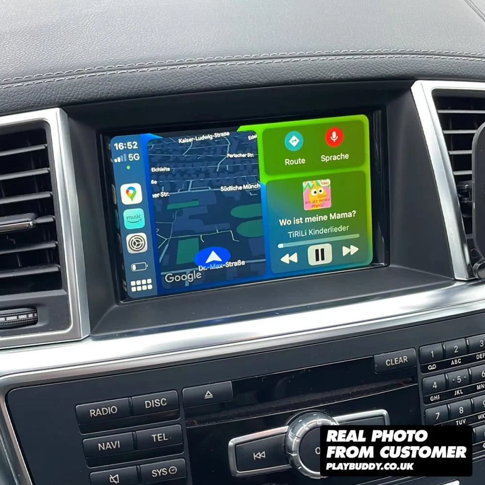 Mercedes NTG 4.5/4.7 Wireless Apple CarPlay & Android Auto Integration Retrofit NTG 4.5 4.7 Apple CarPlay & Android Auto