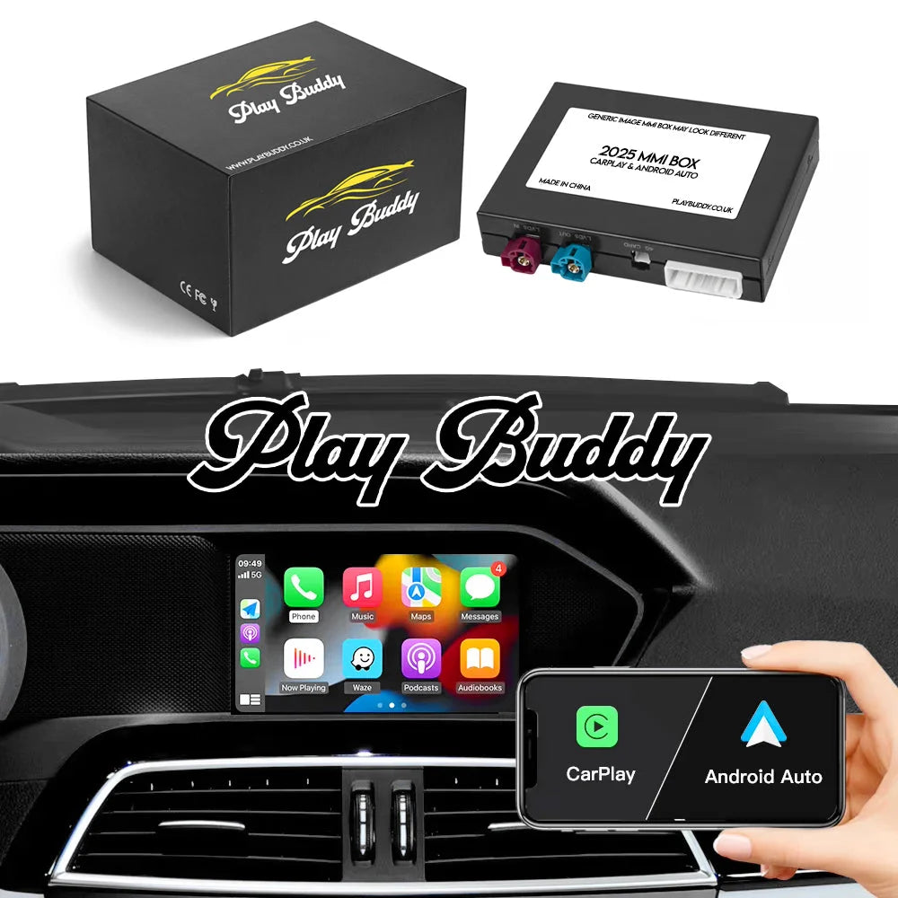 Mercedes NTG 4.5/4.7 Wireless Apple CarPlay & Android Auto Integration Retrofit NTG 4.5 4.7 Apple CarPlay & Android Auto