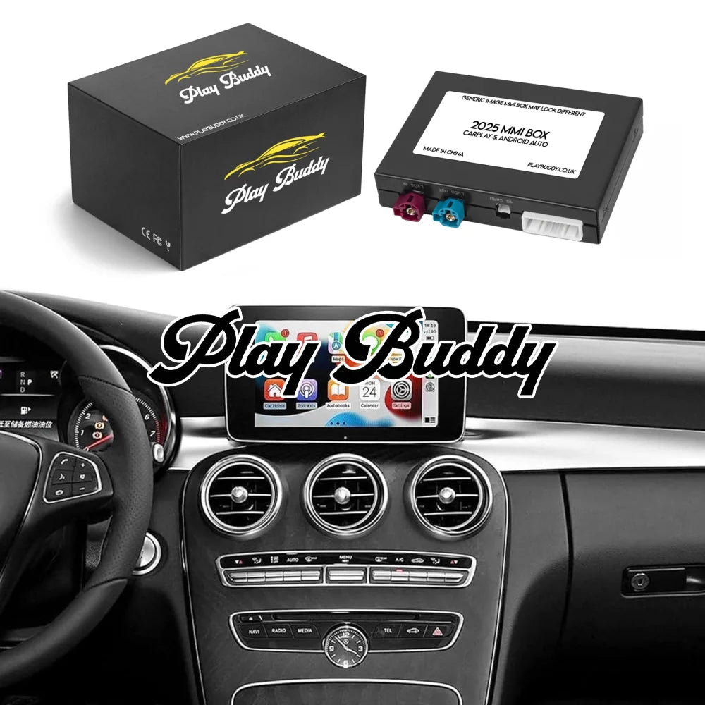 Mercedes Wireless Apple CarPlay Android Auto Retrofit A B C E Class NTG 5.0 NTG 5.0 Apple CarPlay & Android Auto