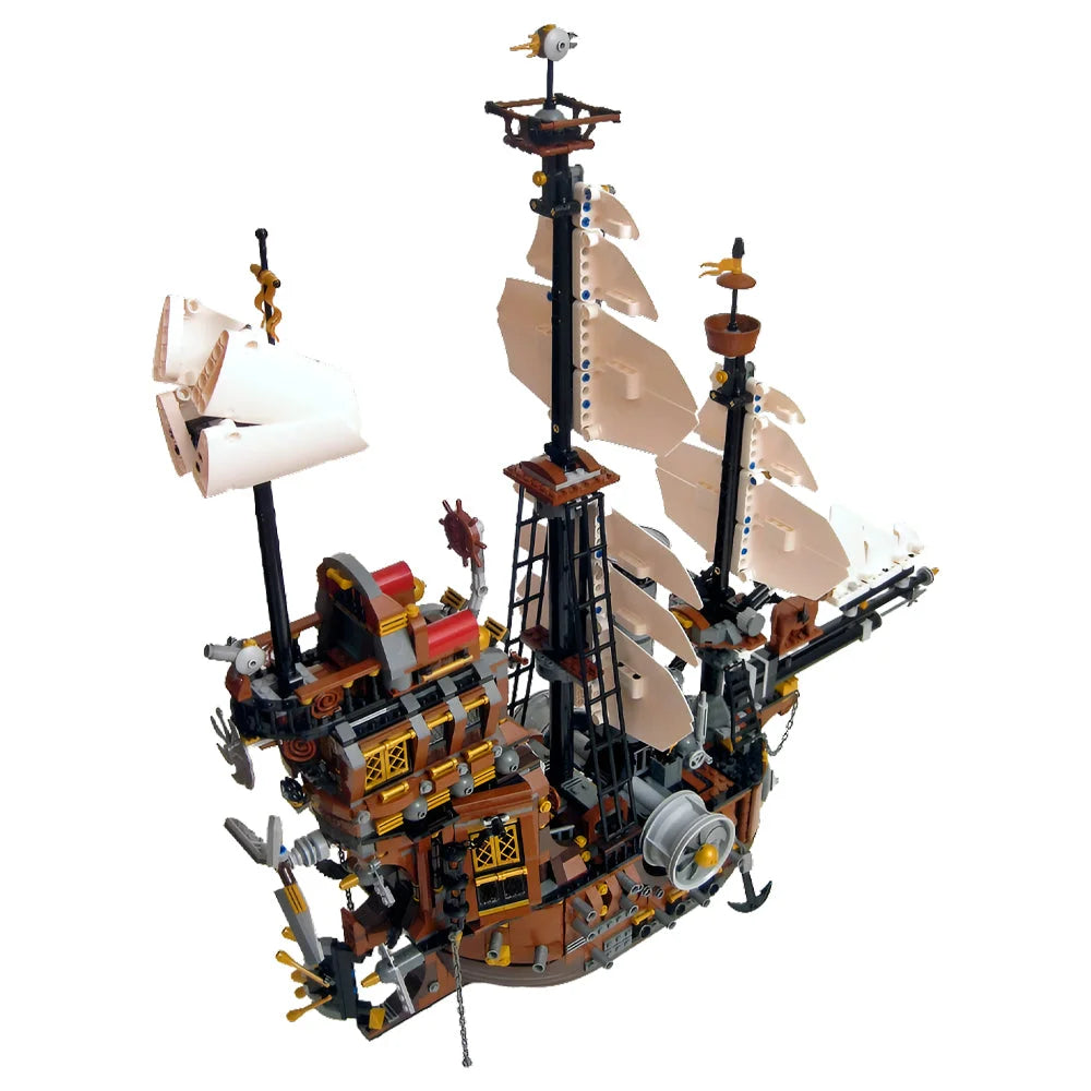 Metalbeard’s Sea Cow Pirate Ship (70810) 2741PCS Building Blocks w/ Figures Metalbeard’s Sea Cow Pirate Ship Building