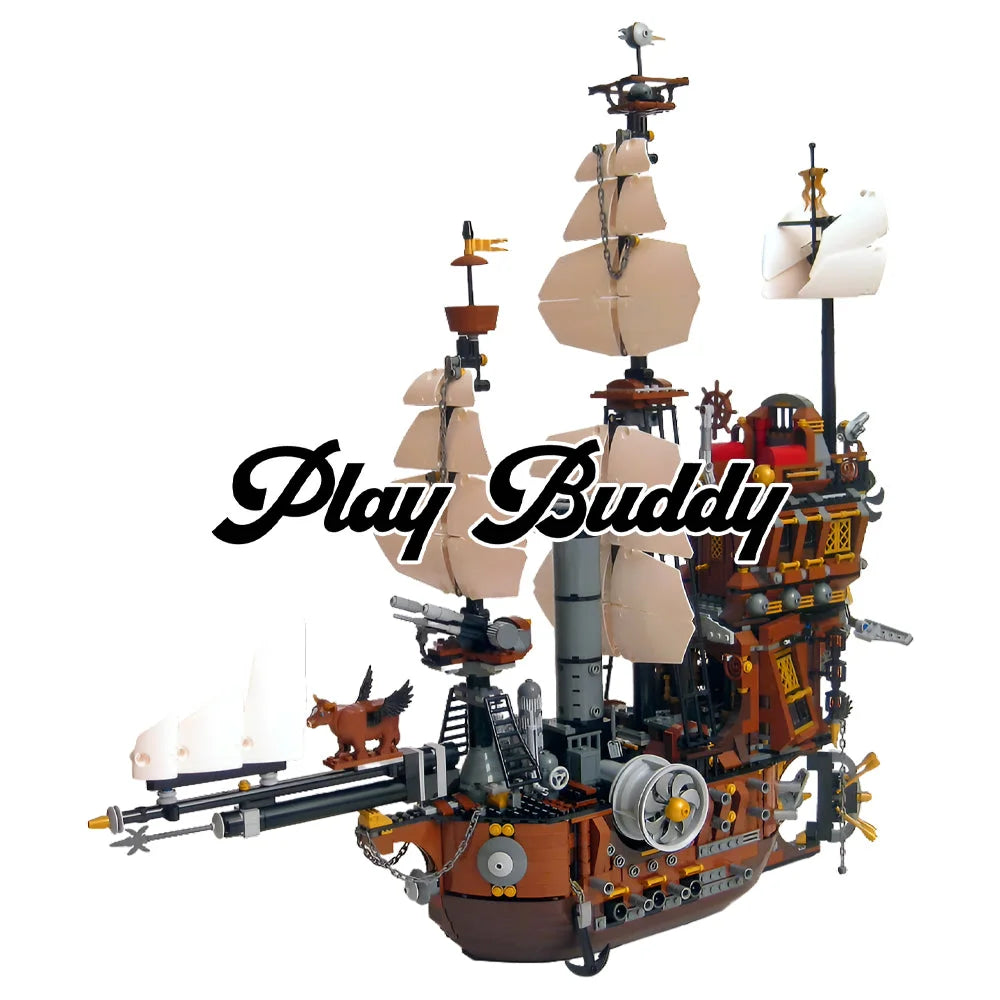 Metalbeard’s Sea Cow Pirate Ship (70810) 2741PCS Building Blocks w/ Figures Metalbeard’s Sea Cow Pirate Ship Building