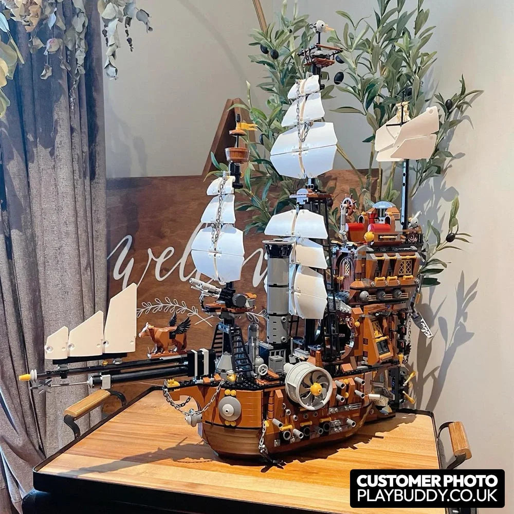 Metalbeard’s Sea Cow Pirate Ship (70810) 2741PCS Building Blocks w/ Figures Metalbeard’s Sea Cow Pirate Ship Building