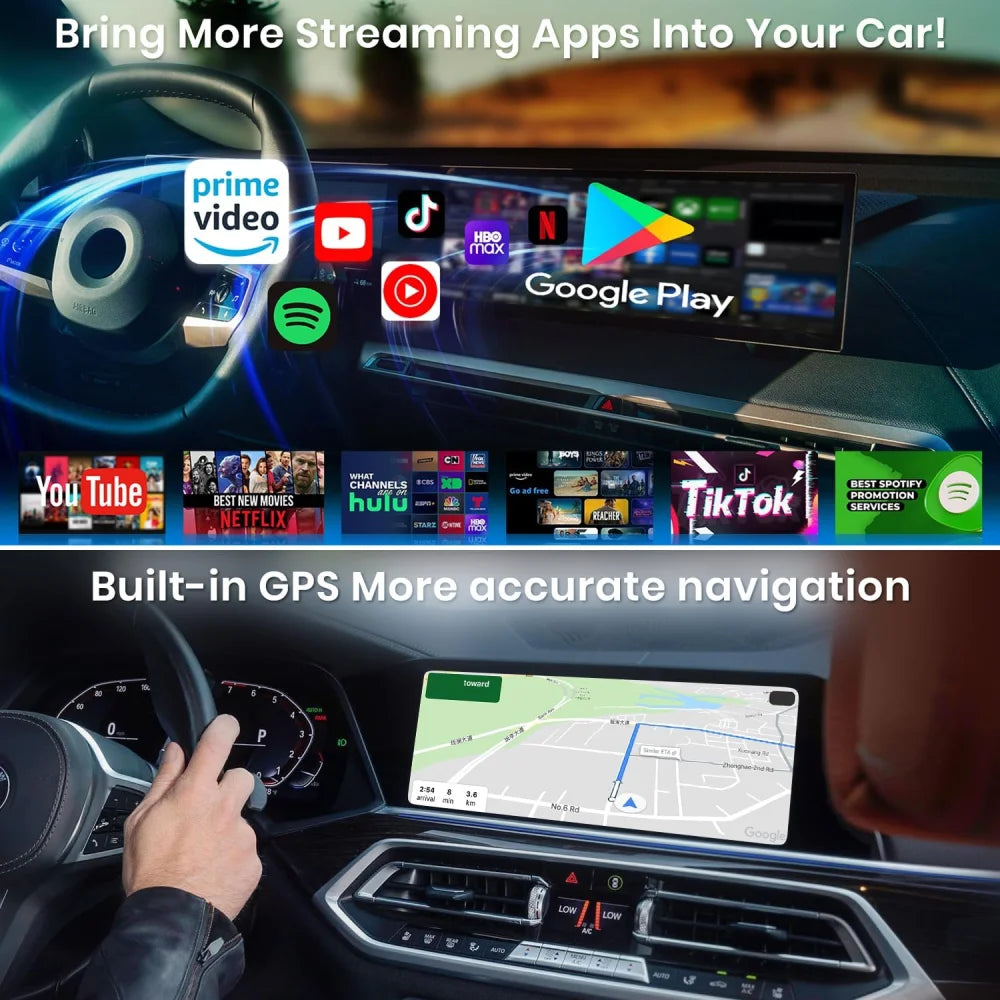 MMB BMW AI Box Wireless CarPlay Multimedia 8 + 128GB w/ YouTube & Netflix - MMB BMW AI Box - Apple CarPlay & Android