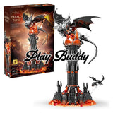 MOC Idea Barad Dur Dark Tower Building Block Sets Lord Rings Model Bricks 997PCS Building Blocks