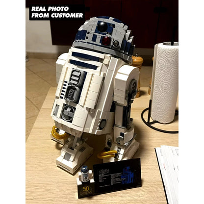 MOC Star Wars R2-D2 Robot Droid Building Set 2314PCS Building Blocks Bricks R2-D2 Robot Building Blocks