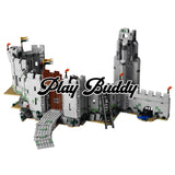 MOC The Battle of Helm’s Deep LOTR 1368PCS Building Blocks Bricks with Figures The Battle of Helm’s Deep Building Blocks