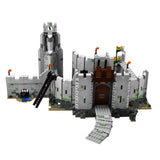 MOC The Battle of Helm’s Deep LOTR 1368PCS Building Blocks Bricks with Figures The Battle of Helm’s Deep Building Blocks