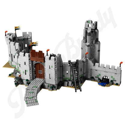 MOC The Battle of Helm’s Deep LOTR 1368PCS Building Blocks Bricks with Figures The Battle of Helm’s Deep Building Blocks
