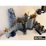 MOC The Battle of Helm’s Deep LOTR 1368PCS Building Blocks Bricks with Figures The Battle of Helm’s Deep Building Blocks