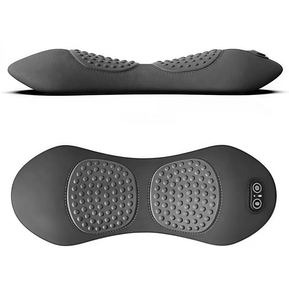 Multi-Function 3-in-1 Back Massager - Deep Tissue Therapy for Waist & Spine Dark Grey Massagers
