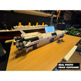 NASA Apollo Saturn V Space Rocket (92176) 1969PCS Building Blocks NASA Apollo Saturn V / 1969 Pieces Building Blocks