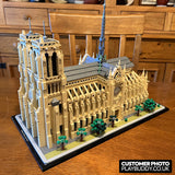 Architecture Notre-Dame De Paris (21061) 4383PCS Building Blocks MOC Bricks