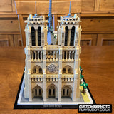 Architecture Notre-Dame De Paris (21061) 4383PCS Building Blocks MOC Bricks