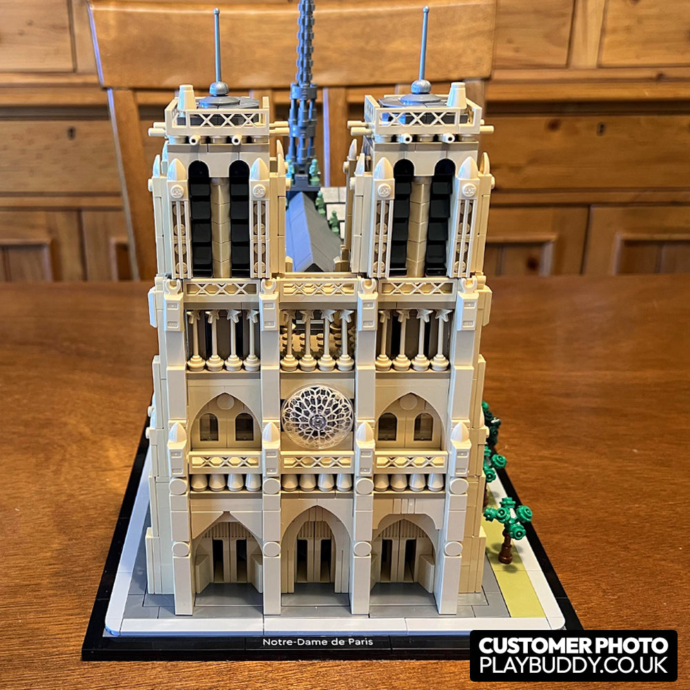 Architecture Notre-Dame De Paris (21061) 4383PCS Building Blocks MOC Bricks