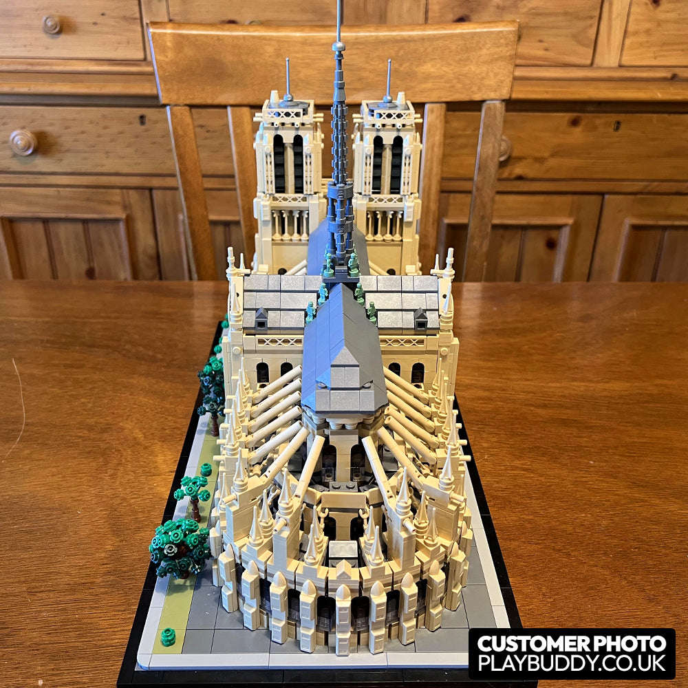 Architecture Notre-Dame De Paris (21061) 4383PCS Building Blocks MOC Bricks