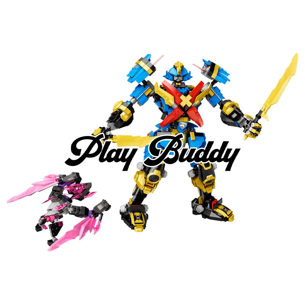 Nya’s Samurai X MECH (71775) 1003PCS Complete Building Blocks Set w/ Figures - Nya’s Samurai X MECH - Building Blocks